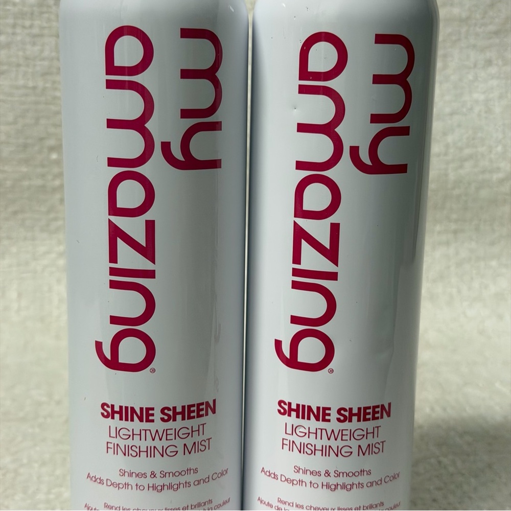 Lot (2) My Amazing Shine Sheen Lightweight Finishing Mist 8oz - Picture 2 of 4